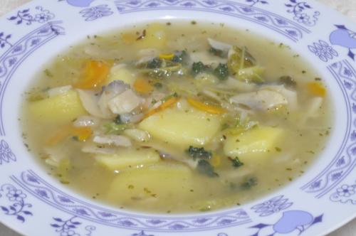 Česká selská bramboračka  – Snadné recept z Česko kuchyně, hotový za 30 - 45 minut